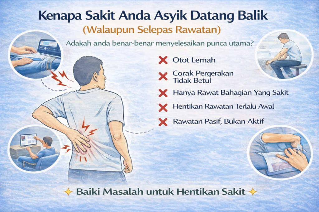 Mengapa Sakit Kaki Berulang Walaupun Sudah Dirawat