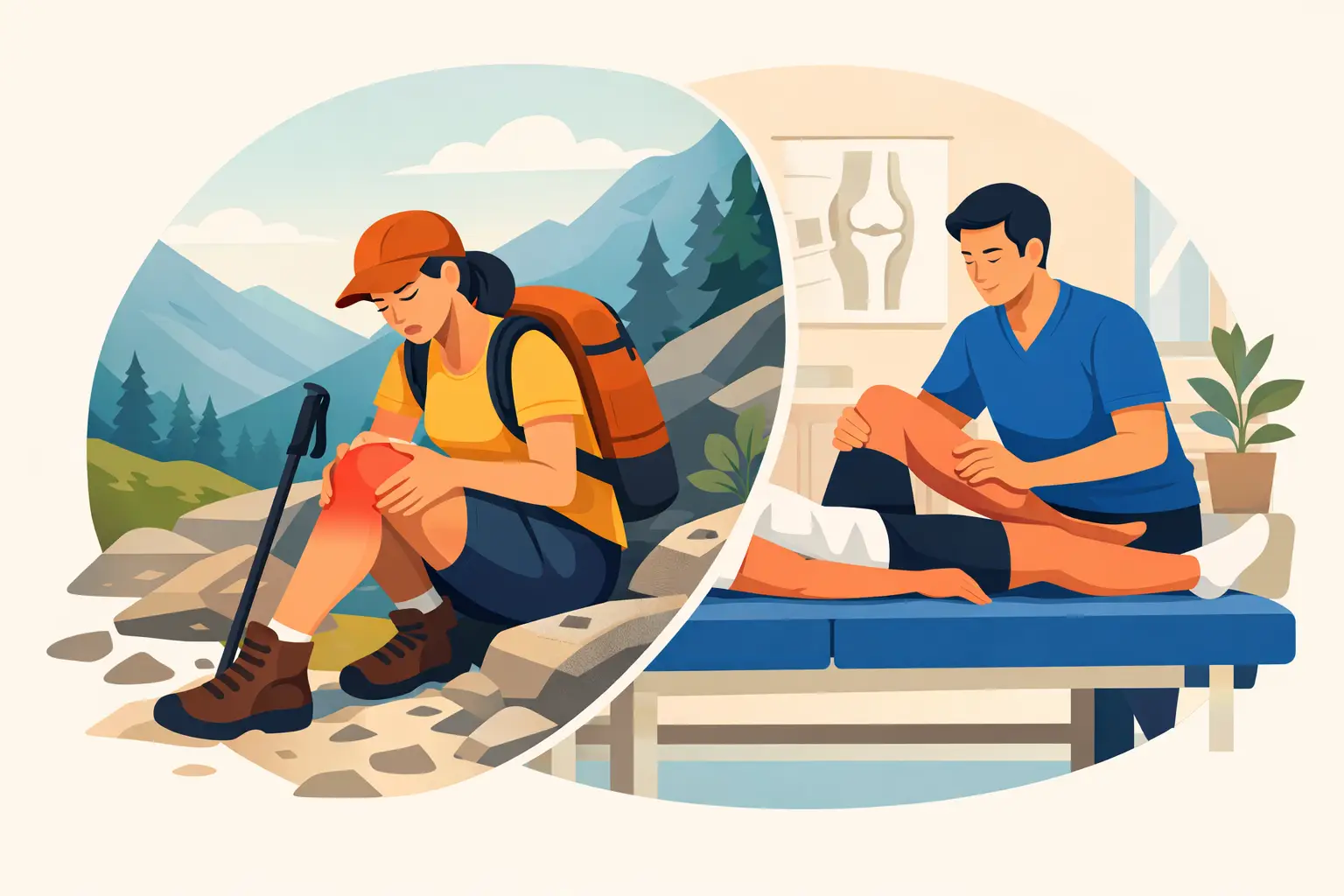 Sakit Lutut Selepas Hiking dan Cara Pulih