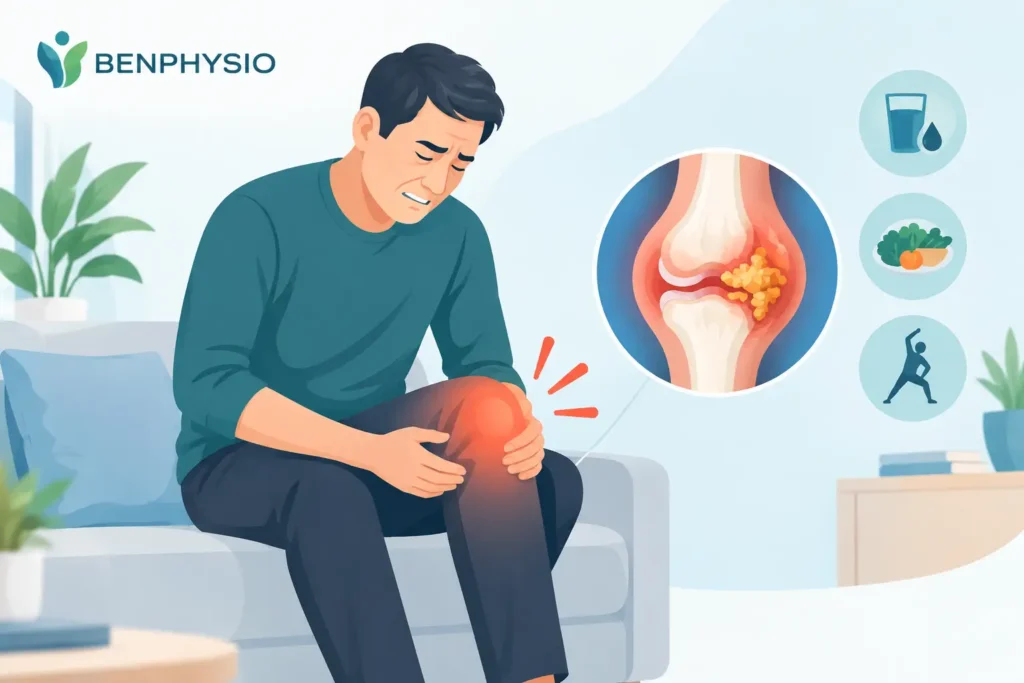 Sakit Lutut Gout dan Cara Menguruskannya